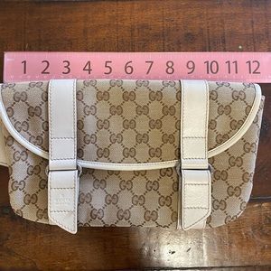 Authentic vintage Gucci GG belt/waist bag, fanny pack